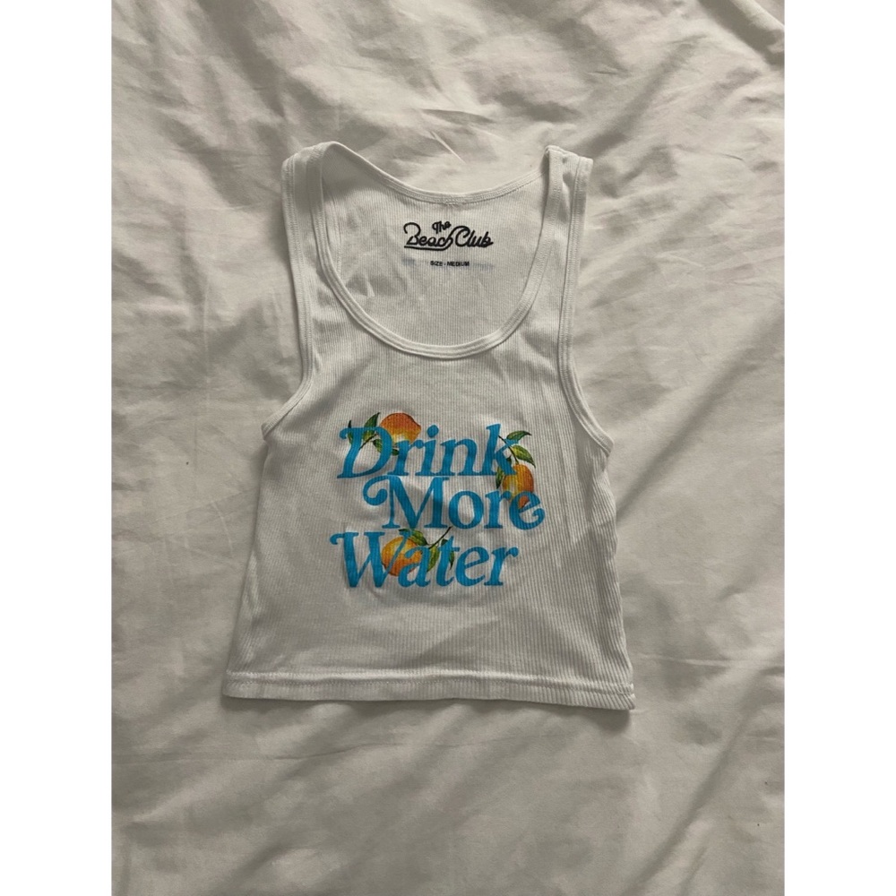 Drink More Water Tank Top